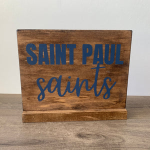 Saint Paul Saints 6x8 Shelf Sitter