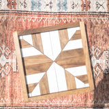 Geometric Mosaic Wood Sign | 12x12 #6 | Boho Decor | Home Decor